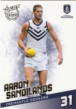 2017 Select Certified #74 Aaron Sandilands Front